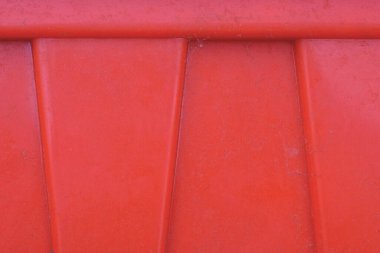 kırmızı plastik desen bir desen ile kutunun dışında