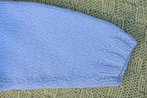 스웨터의 하나가 편직물의 — 스톡 사진