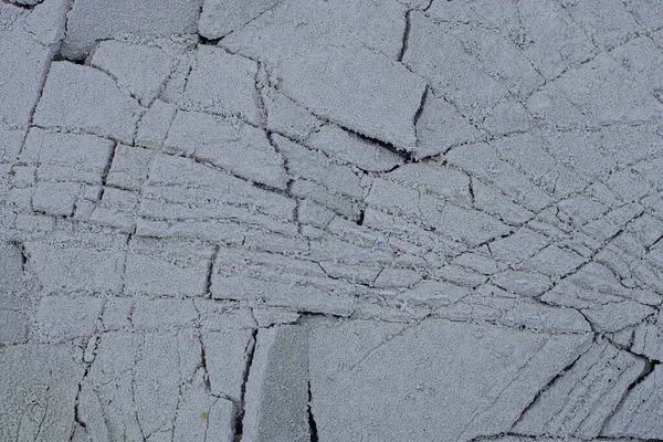 Текстура Шматків Старих Каменів Тріщинами Землі — стокове фото