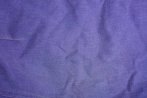 Lila Violette Weefsel Textuur Van Verfrommeld Stukje Materiaal — Stockfoto