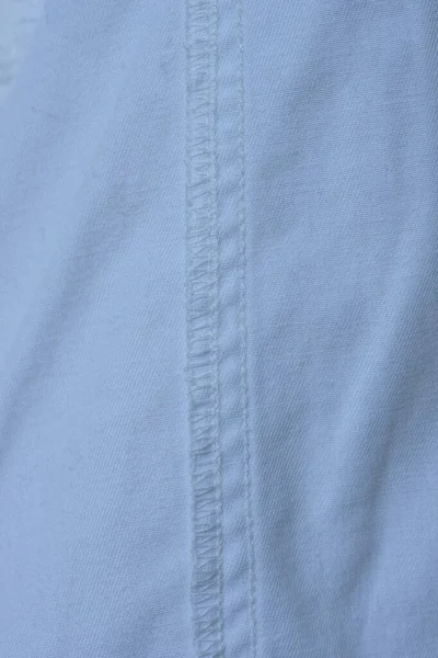 Fundo Branco Cinza Tecido Amassado Roupas Uma Costura — Fotografia de Stock