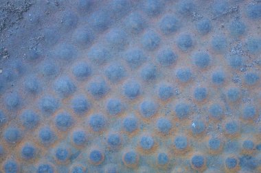 Kahverengi topraktaki plastik duvarın bir kısmının dokusu