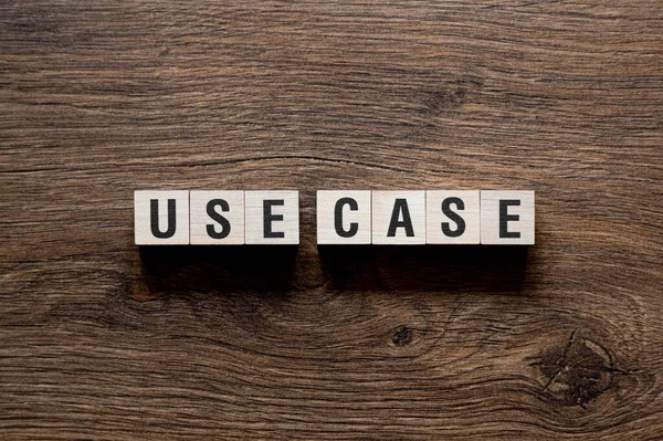 Use case - word concept on building blocks, text, letters