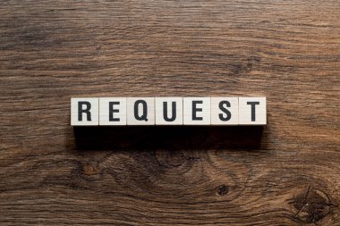 İstek - yapı taşları, metin, harfler üzerine kelime kavramı