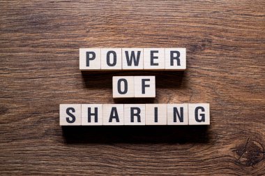 Paylaşım gücü - yapı taşları, metin, harfler üzerine kelime kavramı