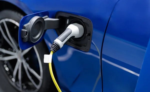 E-mobility, Electric vehicle charging, Electric car charging station, Close up