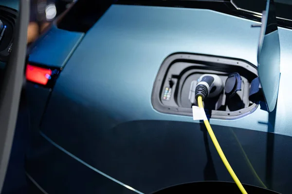 Mobility Electric Vehicle Charging Electric Car Charging Station —  Fotos de Stock
