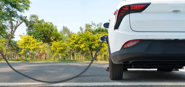 Mobility Electric Vehicle Charging Electric Car Charging Station — Stockfoto