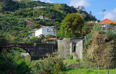 Madeira dağlarındaki küçük yerleşim yerleri