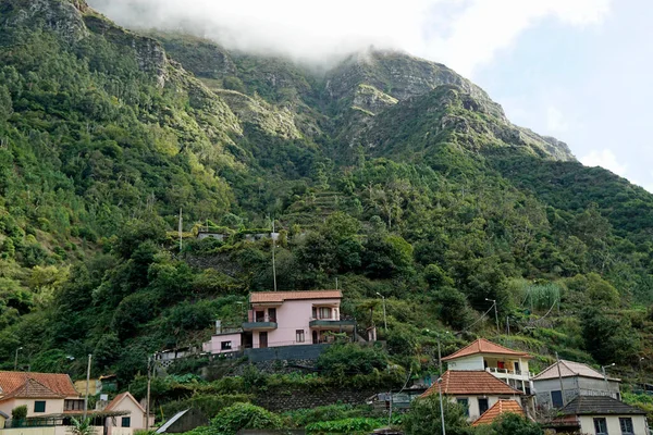 Piccoli Insediamenti Nelle Montagne Madeira — Foto Stock
