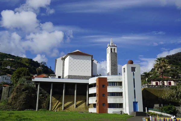 Portekiz Deki Madeira Adasındaki Kilise — Stok fotoğraf