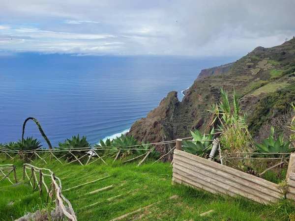 Vacker Utsikt Över Kusten Madeira — Stockfoto