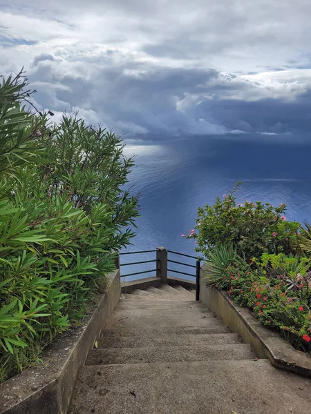 Vacker Utsikt Över Kusten Madeira — Stockfoto