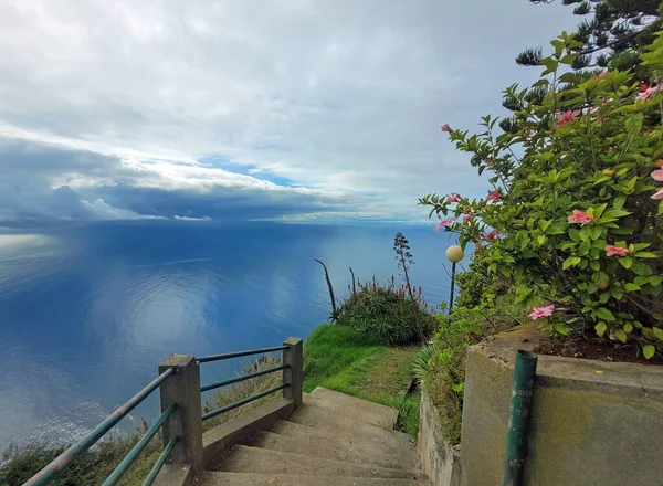 Madeira Adasının Sahili Manzaralı — Stok fotoğraf