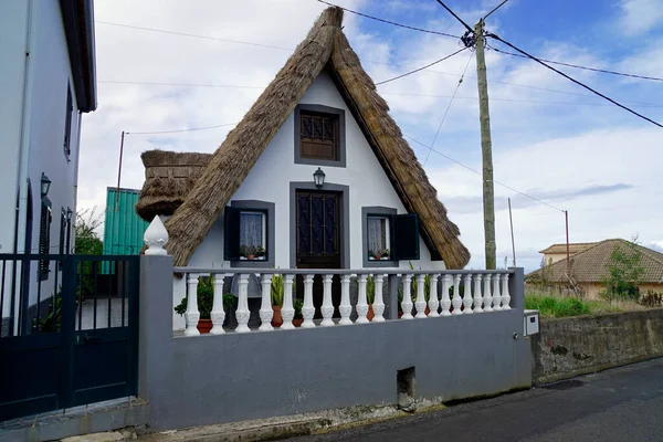 Santana Madeira Portugal Circa October 2022 Traditional Triangular Farmer Houses — Stock Photo, Image