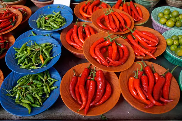 Légumes Sur Marché Alimentaire Dans Ville Cebu — Photo