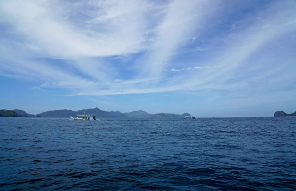 Tranquilo Mar Azul Archipiélago Del Nido — Foto de Stock