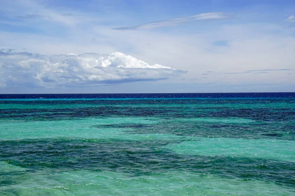 Hermosa Costa Tropical Isla Cebu Las Filipinas — Foto de Stock