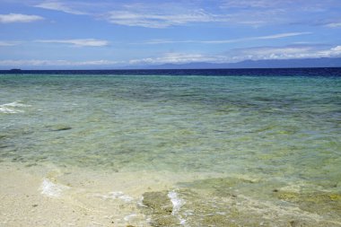 Filipinler 'deki Cece Adası' nın güzel tropikal kıyıları