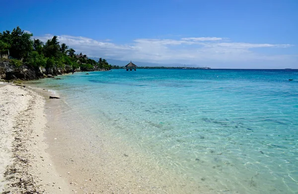 Piękne Tropikalne Wybrzeże Wyspie Cebu Filipinach — Zdjęcie stockowe