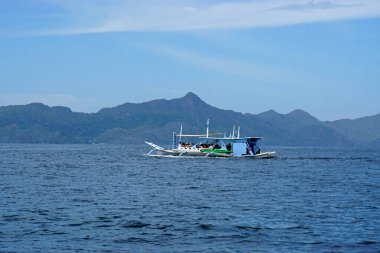 El Nido Palawan, Filipinler, Şubat 2023 dolaylarında tatil için cennet gibi tropik bir yer.
