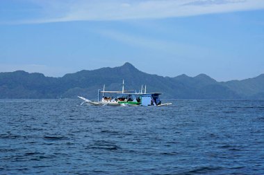 El Nido Palawan, Filipinler, Şubat 2023 dolaylarında tatil için cennet gibi tropik bir yer.