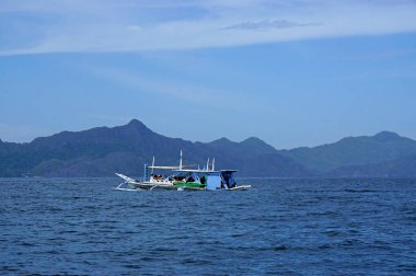 El Nido Palawan, Filipinler, Şubat 2023 dolaylarında tatil için cennet gibi tropik bir yer.