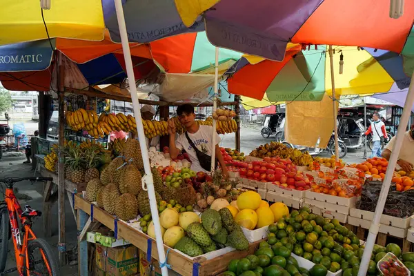 Μανίλα Φιλιππίνες Μάρτιος 2023 Τοπική Αγορά Τροφίμων Στη Μανίλα — Φωτογραφία Αρχείου