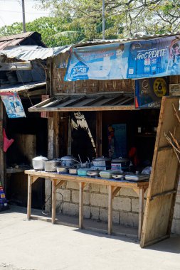 Manila, Filipinler, 2023 yılı civarı. Manila 'daki yerel gıda pazarı