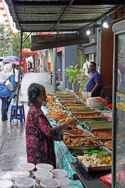 Manilla Filippijnen Circa Maart 2023 Lokale Voedselmarkt Manilla — Stockfoto
