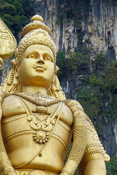 Kuala Lumpur Malajzia 2023 Február Körül Színes Hindu Templom Batu — Stock Fotó