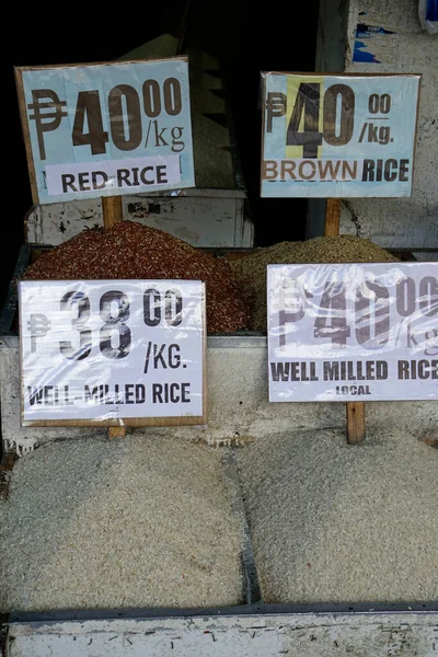 Маніла Філіппіни Близько 2023 Року Місцевий Продуктовий Ринок Манілі — стокове фото