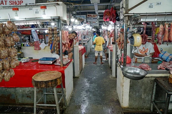 Manila Filipiny Około Marca 2023 Lokalny Rynek Żywności Manili — Zdjęcie stockowe