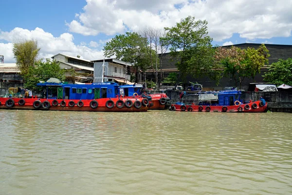 Маніла Філіппіни Приблизно Березні 2023 Року Круїз Річкового Човна — стокове фото