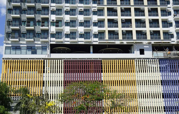 Manila Philippinen März 2023 Moderne Häuser Ufer Des Pasig — Stockfoto