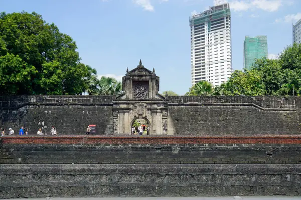 Manila Filipiny Około Marca 2023 Stary Fort Santiago Centrum Manili — Zdjęcie stockowe