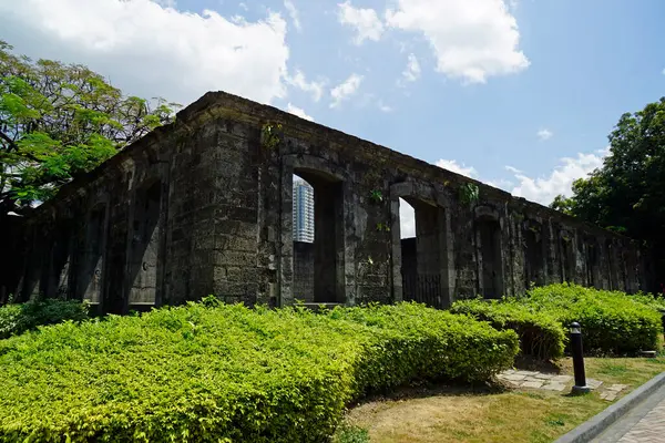 Manila Filipinas Por Volta Março 2023 Old Fort Santiago Centro — Fotografia de Stock