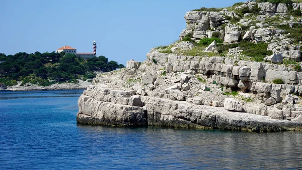 Nature Pittoresque Aux Îles Kornati Croatie — Photo