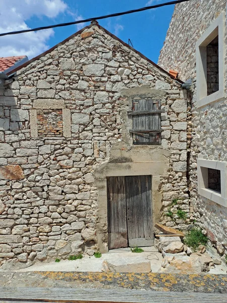 Tradiční Architektura Zadaru Severní Chorvatsku — Stock fotografie