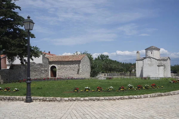Γραφικό Χωριό Στη Δαλματία Στην Κροατία — Φωτογραφία Αρχείου