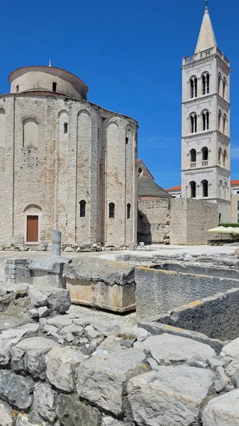 クロアチアのザダルにある古代教会 — ストック写真