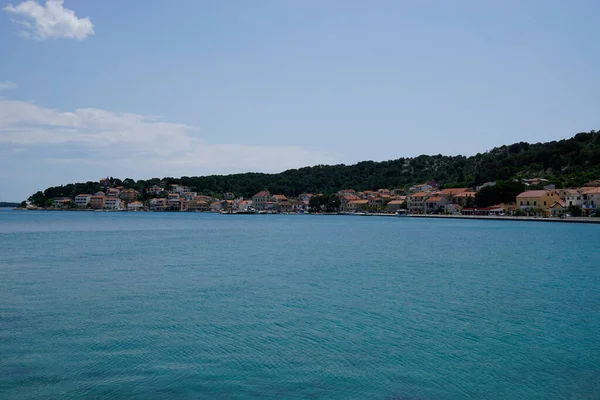 Κροατικό Χωριό Στις Θάλασσες Της Δαλματίας — Φωτογραφία Αρχείου