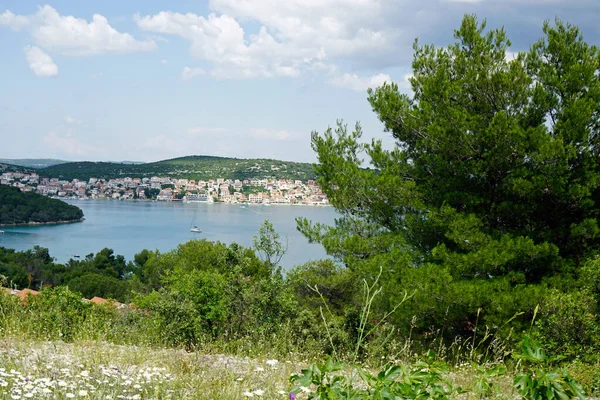 Kustnära Labdscape Dalmatien Kroatien — Stockfoto