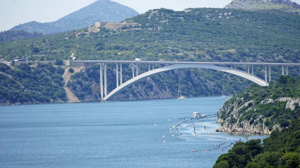 Stock image coastal labdscape in dalmatia in croatia