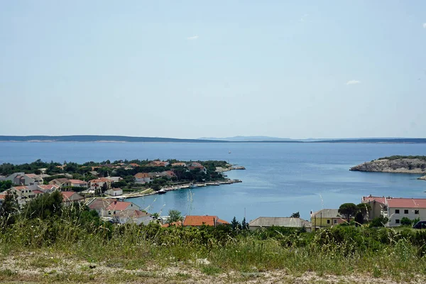 Kustlandskap Dalmatien Norra Kroatien — Stockfoto