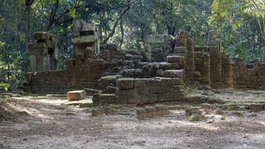 Kamboçya 'daki Angkor tapınağı.