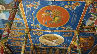 Kamboçya Phom Penh 'deki Mongkol Serei Kien Khleang Pagoda