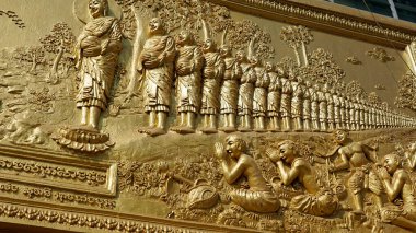 Kamboçya Phom Penh 'deki Mongkol Serei Kien Khleang Pagoda