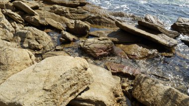 Tayland 'daki Koh Samet Adası' ndaki ao wai plajı.