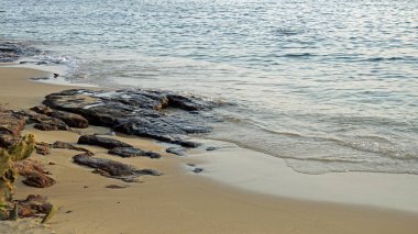 Öğleden sonra Vietnam 'daki PU Quoc plajında.